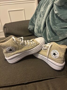 Sherpa converse sneakers